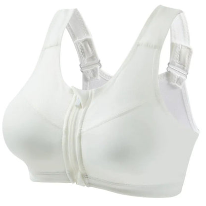 Sport-BH ohne Bügel mit Reißverschluss vorne (2er-Pack) - Weiß - 5XL - image 6