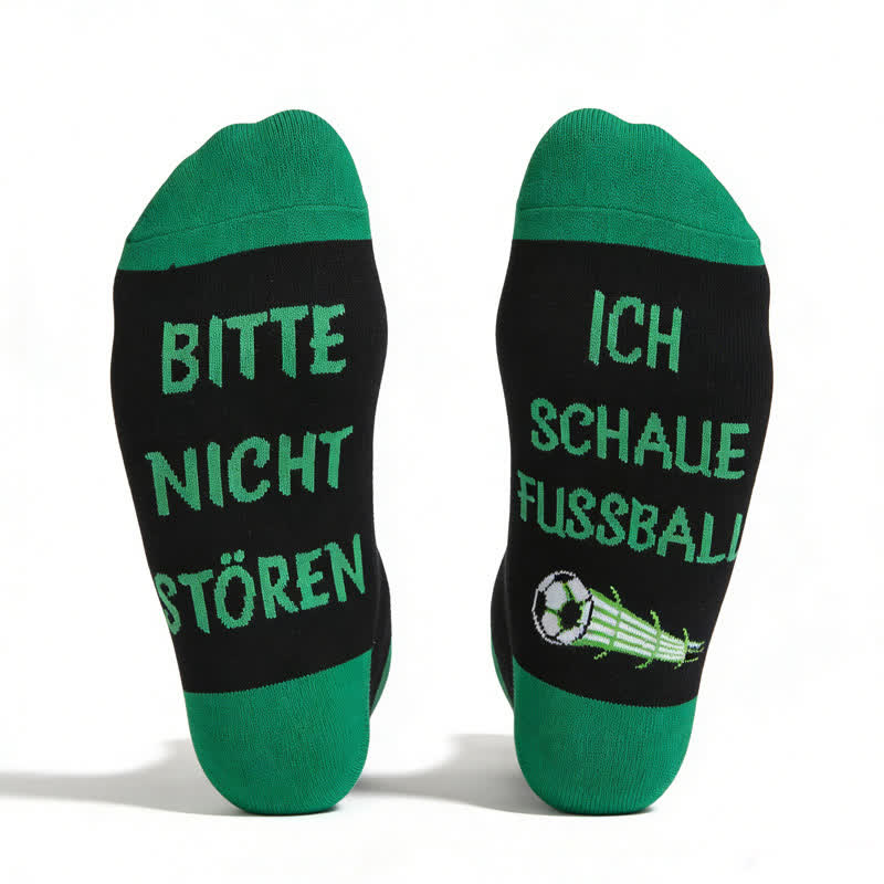 Fußballstreifen-Baumwollsocken (3 Paar) - image 9