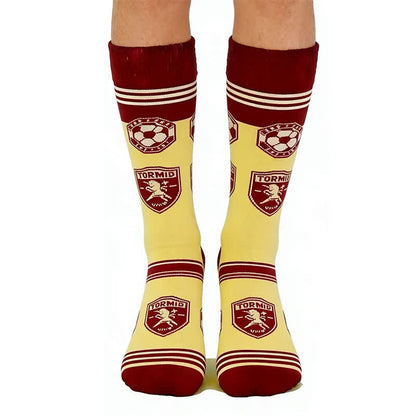 Trendige Viertelsocken mit Fußballmuster (5 Paar) - image 4