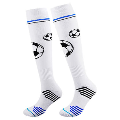 Gepolsterte Trainings-Fußballsocken (2 Paar) - Weiß - L - image 3
