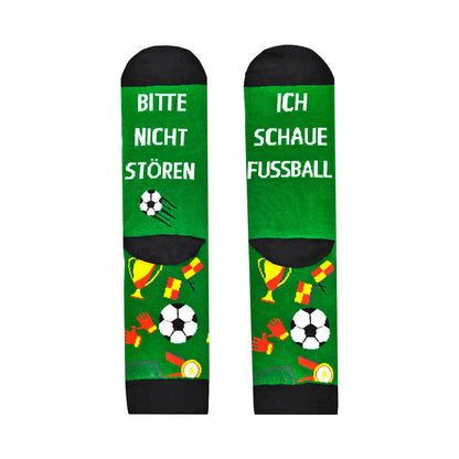 Lustige Fußball-Motiv-Socken (2 Paar) - image 6