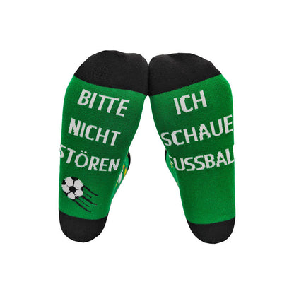 Lustige Fußball-Motiv-Socken (2 Paar) - image 4