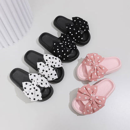 Süße Polka-Schleifen-Sandalen - image 1