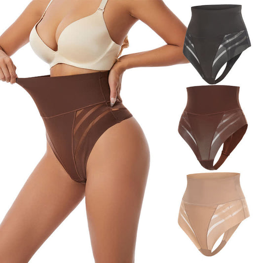 Slip mit hohem Bund und Bauchkontrolle - image 0