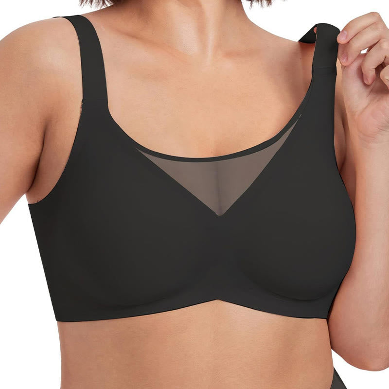 Kabelloser BH für jeden Tag - Schwarz - 3XL - image 1