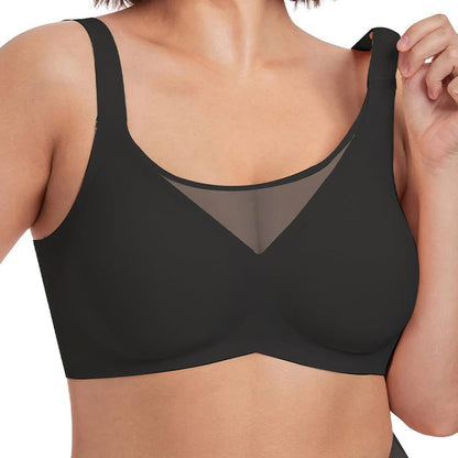 Kabelloser BH für jeden Tag - Schwarz - 3XL - image 1