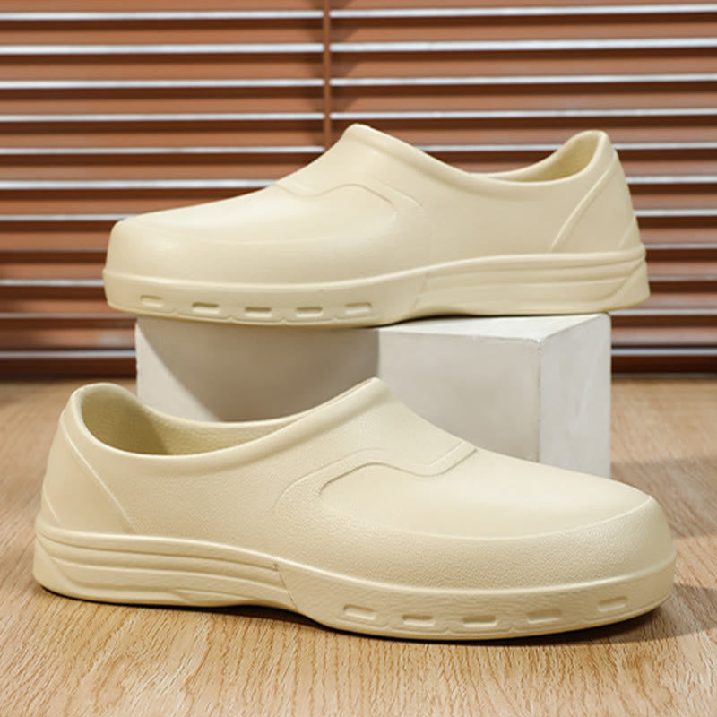 Wasserdichte Arbeitsschuhe in Übergröße zum Hineinschlüpfen - Beige - EU44–45 (US10–11) - image 9
