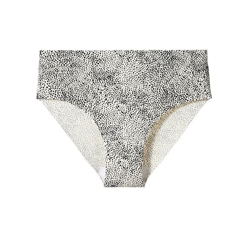 Nahtloser, unsichtbarer Slip mit Zebra-Leopardenmuster (4er-Pack) - image 4