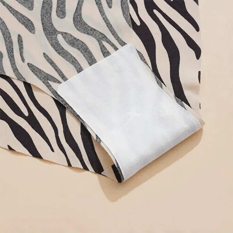 Nahtloser, unsichtbarer Slip mit Zebra-Leopardenmuster (4er-Pack) - image 3