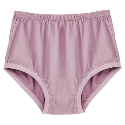 Weiche Baumwoll-Slips mit Blumenmuster und hohem Bund (2er-Pack) - Lila - XXXL - image 7