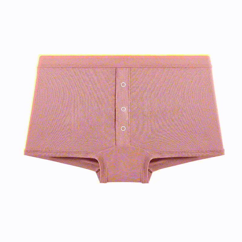 Slip mit weicher Knopfleiste vorne (2er-Pack) - Rosa - 2XL - image 4