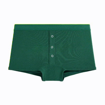 Slip mit weicher Knopfleiste vorne (2er-Pack) - Grün - 2XL - image 5
