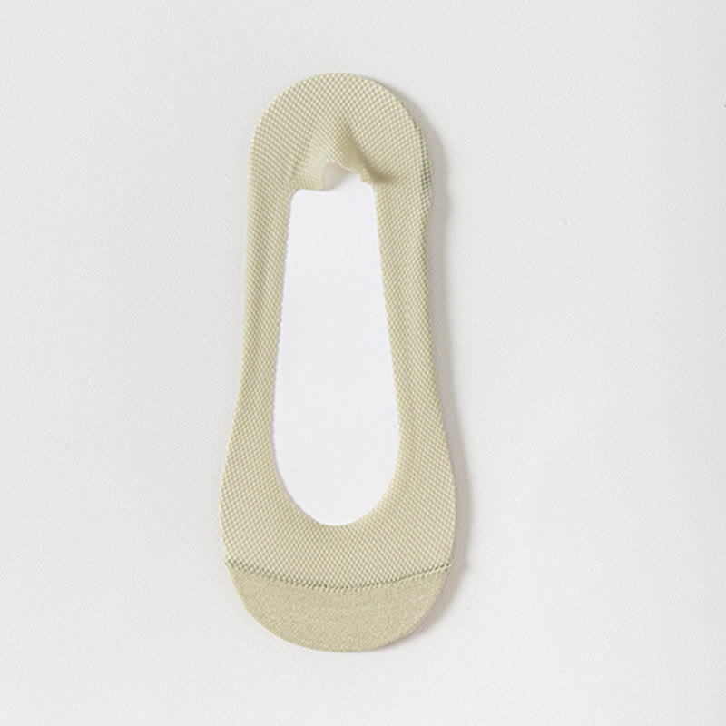 Atmungsaktive, unsichtbare Socken (7 Paar) - Grün - EU39-44 (US6,5-9,5) - image 2
