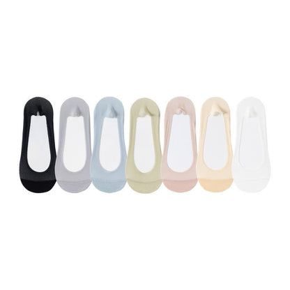 Atmungsaktive, unsichtbare Socken (7 Paar) - Mehrfarbig - EU39-44 (US6,5-9,5) - image 1