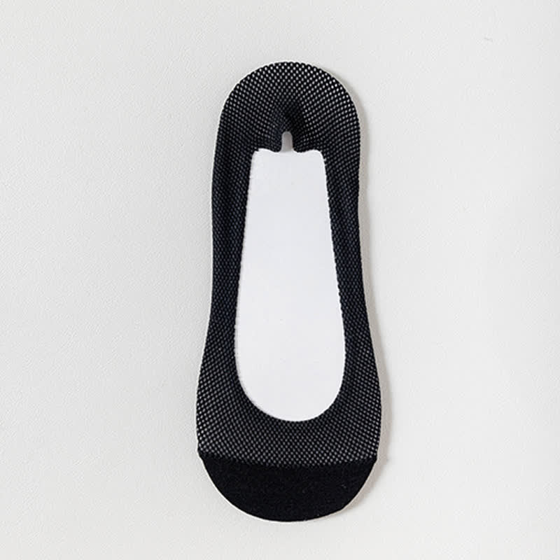Atmungsaktive, unsichtbare Socken (7 Paar) - Schwarz - EU39-44 (US6,5-9,5) - image 6