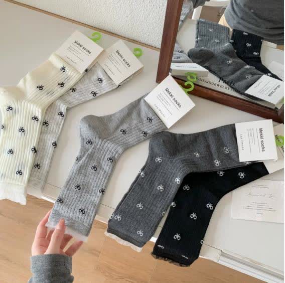 Bow Bamboo Viertelsocken (5 Paar) - image 3