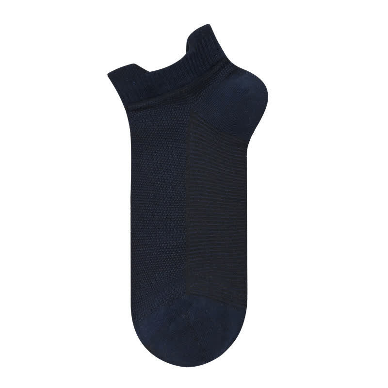 Atmungsaktive Viertelsocken aus Baumwolle (3 Paar) - Mitternachtsblau - EU40-45 (US7-12) - image 2