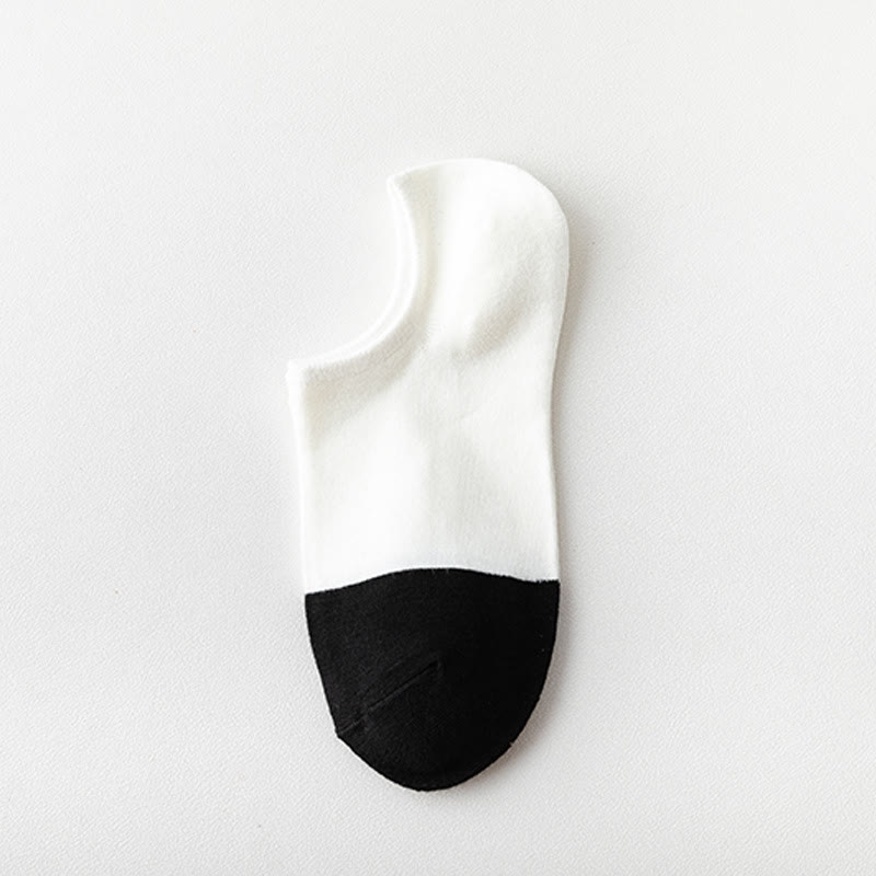 Bambusfarbene, unsichtbare Socken (5 Paar) - C - EU39-44 (US5-10) - image 4