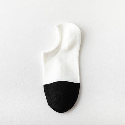 Bambusfarbene, unsichtbare Socken (5 Paar) - C - EU39-44 (US5-10) - image 4
