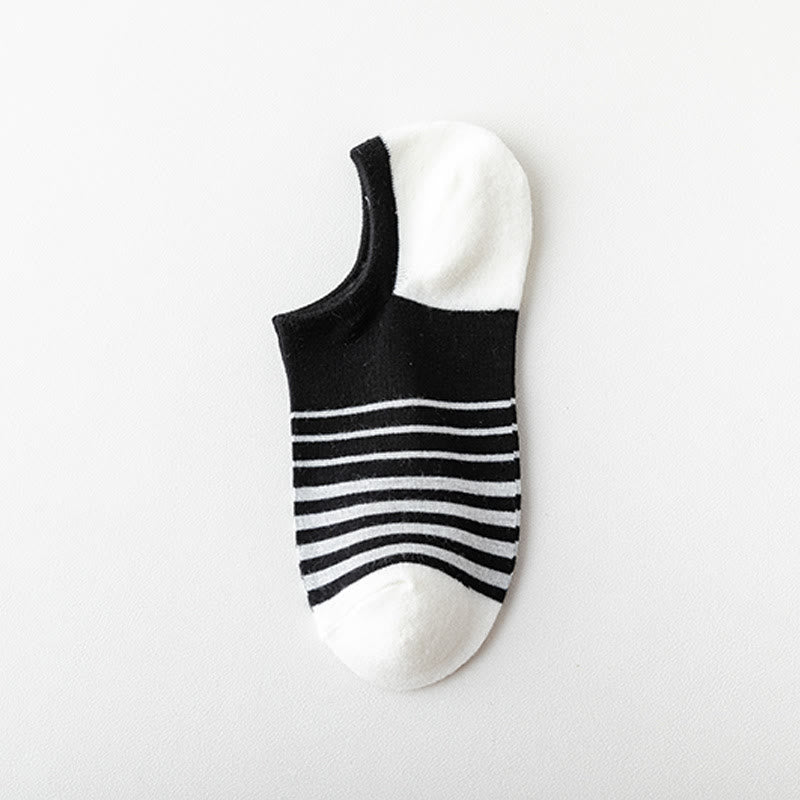 Bambusfarbene, unsichtbare Socken (5 Paar) - D - EU39-44 (US5-10) - image 5