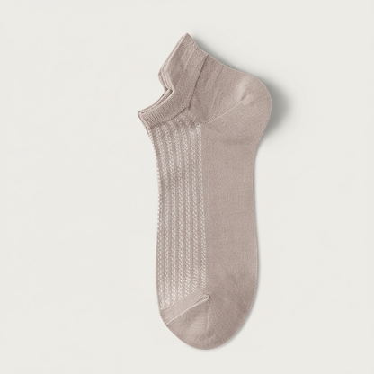 Bambus-Netz-Sneakersocken (5 Paar) - Khaki - EU39-44 (US5-10) - image 5