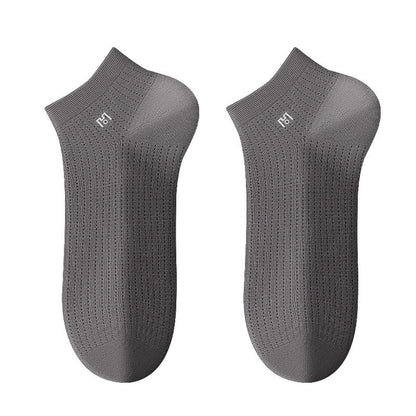 Atmungsaktive Knöchelsocken (5 Paar) - Grau - EU39-44 (US5-10) - image 6