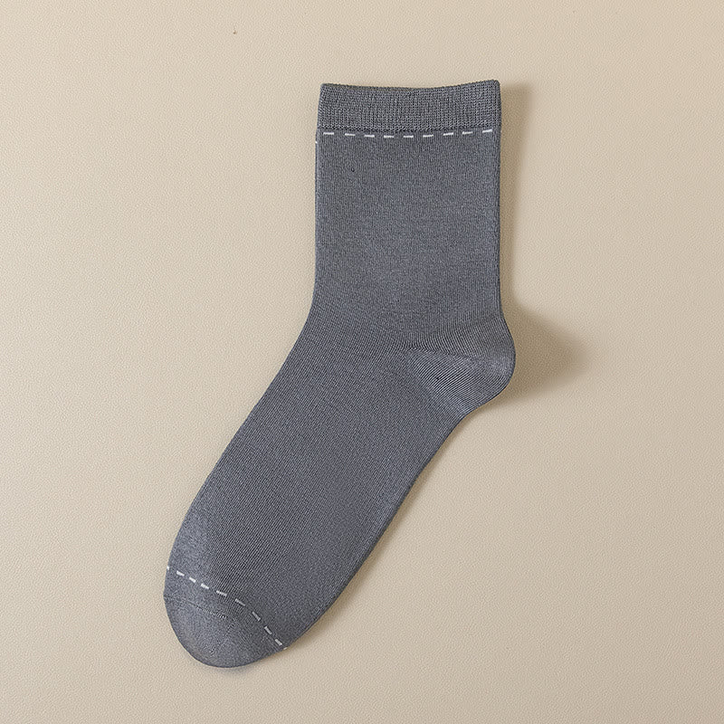 Atmungsaktive Viertelsocken (3 Paar) - Dunkelgrau - EU39-44 (US5-10) - image 5