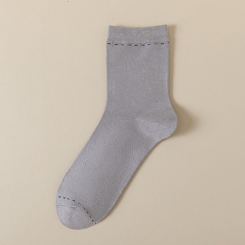 Atmungsaktive Viertelsocken (3 Paar) - Hellgrau - EU39-44 (US5-10) - image 4