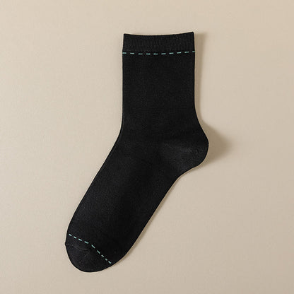 Atmungsaktive Viertelsocken (3 Paar) - Schwarz - EU39-44 (US5-10) - image 3