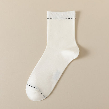Atmungsaktive Viertelsocken (3 Paar) - Weiß - EU39-44 (US5-10) - image 2