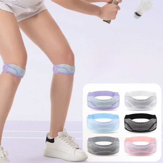 Atmungsaktive Kniebandage mit Patellaunterstützung - image 0