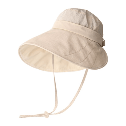 Sonnenhut mit breiter Krempe für den Außenbereich - Beige - Einheitsgröße - image 4