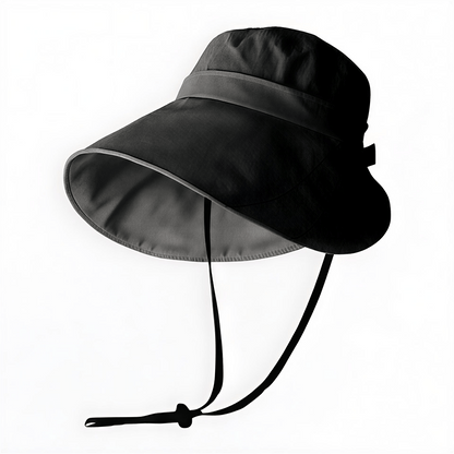 Sonnenhut mit breiter Krempe für den Außenbereich - Schwarz - Einheitsgröße - image 5