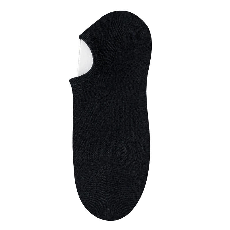Unsichtbare Socken aus Bambus (10 Paar) - Schwarz - EU36-40 (US3-7) - image 2