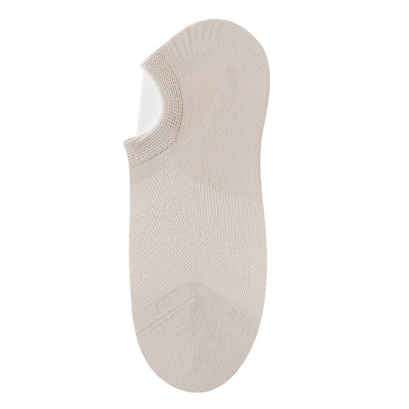 Unsichtbare Socken aus Bambus (10 Paar) - Khaki - EU36-40 (US3-7) - image 8