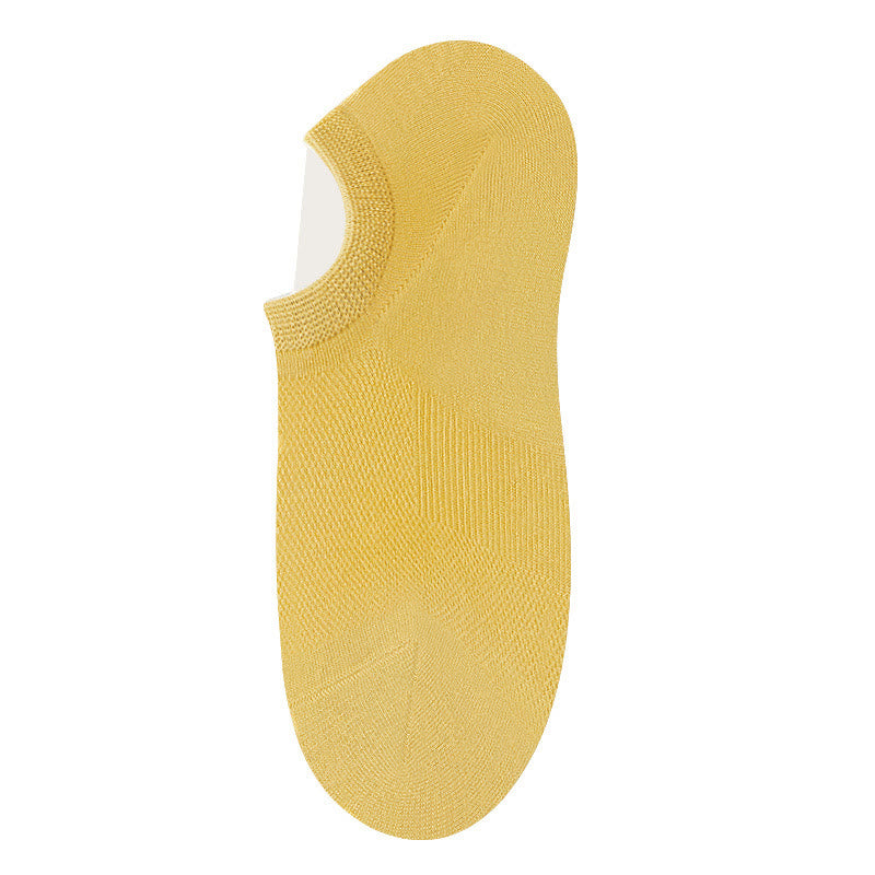 Unsichtbare Socken aus Bambus (10 Paar) - Gelb - EU36-40 (US3-7) - image 9