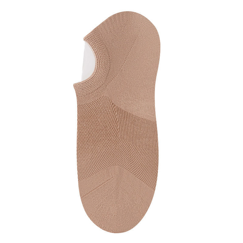 Unsichtbare Socken aus Bambus (10 Paar) - Kaffee - EU36-40 (US3-7) - image 6