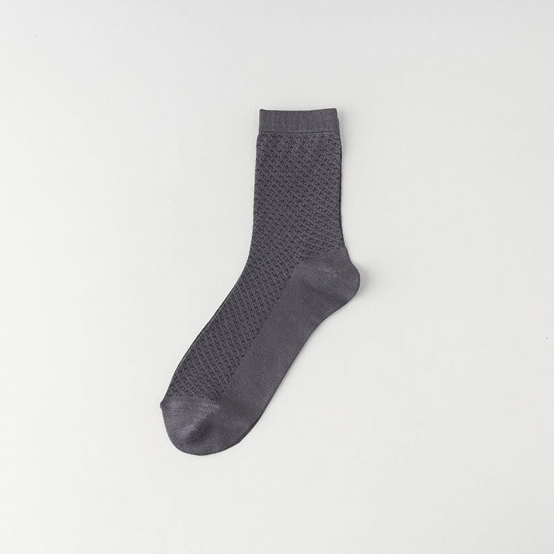 Atmungsaktive Bambus-Viertelsocken (6 Paar) - Dunkelgrau - EU39-44 (US6-10) - image 4
