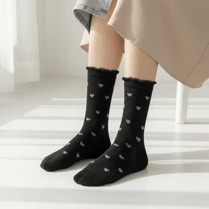 Bow Bamboo Viertelsocken (5 Paar) - image 1