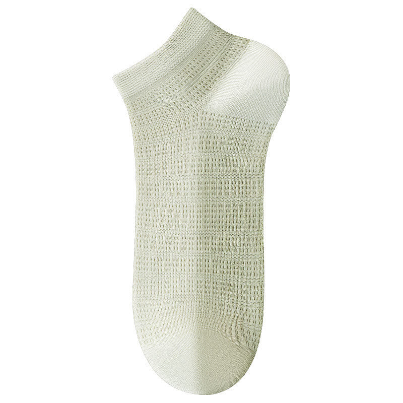 Knöchelsocken aus Bambusnetz (5 Paar) - Grün - EU36-40 (US3-7) - image 3