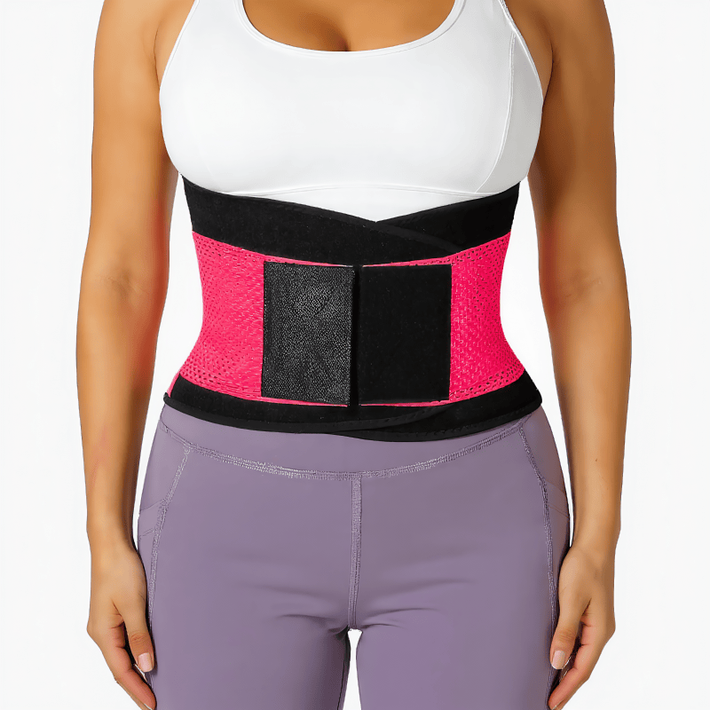 Atmungsaktive, verstellbare Taillenstütze - XXL - Rosa - image 2