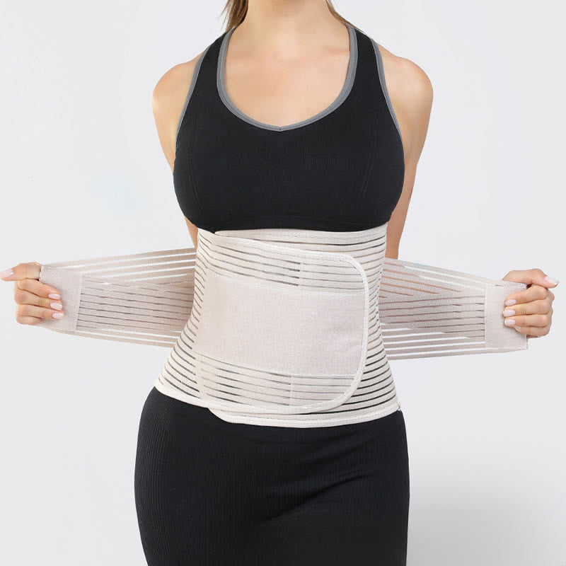 Atmungsaktive Kompressions-Taillenbandage - XXL - Nackt - image 2