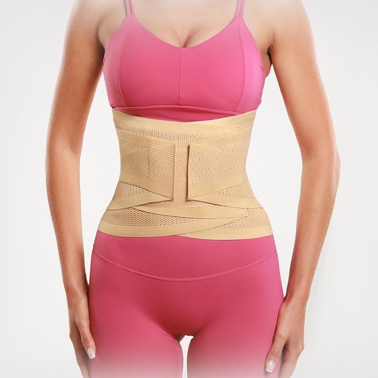 Taillenformende Kompressions-Hüftbandage mit hohem Bund - XXL - Nackt - image 1