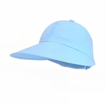 Outdoor-Sonnenhut mit breiter Krempe, schnelltrocknend - Blau - Einheitsgröße - image 6