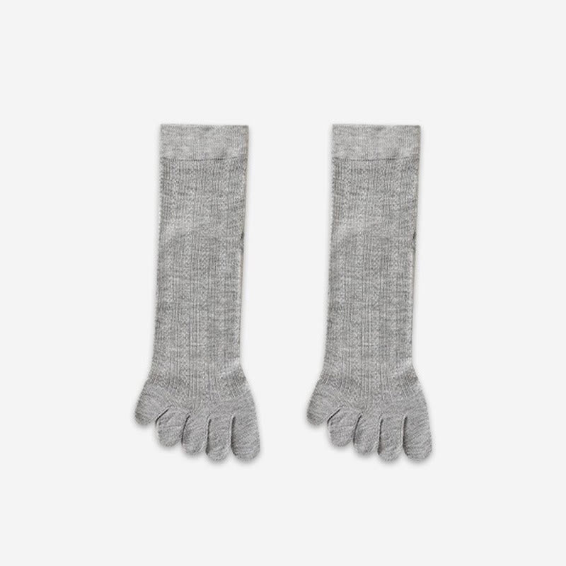 Atmungsaktive Bambus-Viertelsocken (3 Paar) - Grau - EU39-44 (US6-10) - image 4