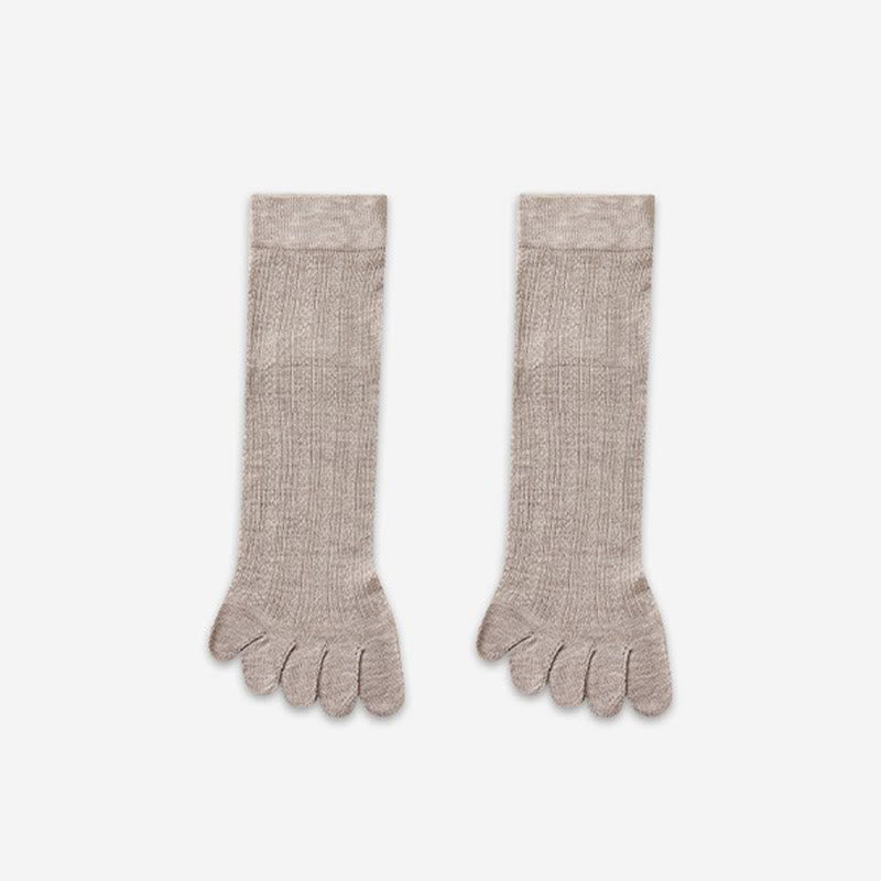 Atmungsaktive Bambus-Viertelsocken (3 Paar) - Kaffee - EU39-44 (US6-10) - image 6