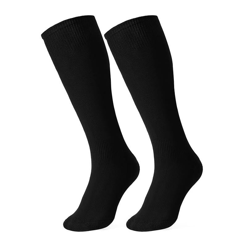 Schnelltrocknende Tennis-Kniestrümpfe (6 Paar) - Schwarz - EU38-45 (US5-11) - image 4