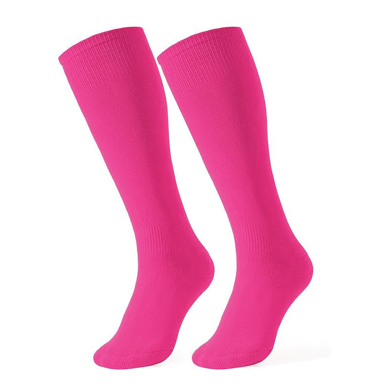 Schnelltrocknende Tennis-Kniestrümpfe (6 Paar) - Rose - EU38-45 (US5-11) - image 13