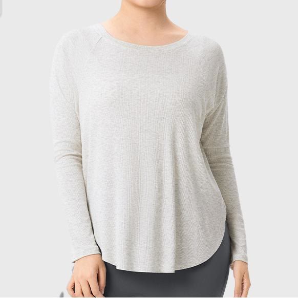 Relaxed Breathable Yoga Short Sleeves - White - XXXL - image 2