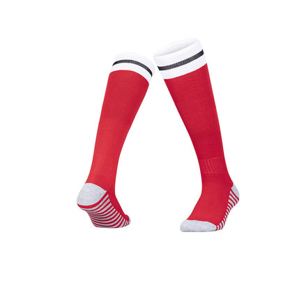 Fußball-Oberschenkelstrümpfe (5 Paar) - Rot - EU39-44 (US6-10) - image 8
